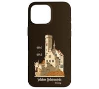 Schloss Lichtenstein, Allemagne, Dessin à la Main Coque pour iPhone 16 Pro Max