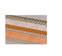 Schlüter - Natte de désolidarisation et de drainage DITRA-DRAIN 4 mm - Rouleau 25 m x 1 m
