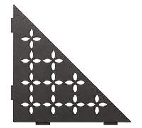 Schlüter SHELF-E-S1 210 x 210 mm Floral anthracite foncé