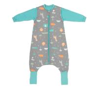 schlummersack Slumbersac gigoteuse à pieds 4 saisons 2.5 Tog 110 cm à manches longues amovibles, Safari | Gigoteuse avec jambes et couvre-pieds pour enfants de 110 à 120 cm