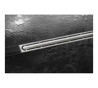 Schluter caillebotis pur avec cadre pour canal de douche 70cm acier inoxydable klifg23eb70