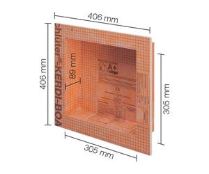 Schluter niche encastrée 305x305mm kb12n305305a