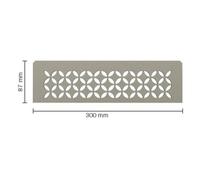 Schluter Shelf Accessoires - Revêtement structuré gris pierre sns1d5tssg