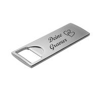 Schmalz Noble Décapsuleur Fajardo avec Gravure en Métal Argent Avec Nom Personnalisé 52021