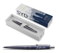 Schmalz® Parker Jotter Sydney Édition spéciale avec gravure | Stylo de qualité supérieure | Coffret cadeau | Mine bleue | Cadeau personnalisé | Nom, anniversaire (Sydney)