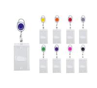 Schmalz Support de Forfait Ski Carte D'Identité JoJo avec Étui Porte-Carte Grand Format Compartiment pour Extensible Clé Porte-Clés Rôle Clé Porte Clés Clip Cadre en Métal - Rose