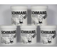 SCHMAND WEG Lot de 5 flacons de nettoyant pour vitres 150 g = 750 g pour pipe à eau