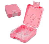 schmatzfatz Boîte à goûter Easy pour enfants - Boîte bento compacte avec insert amovible à 4 compartiments, étanche, sans BPA et compatible lave-vaisselle, idéale pour la crèche et l'école.