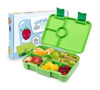 schmatzfatz Boîte à repas Lite pour enfants - Boîte à bento légère avec 4 à 6 compartiments, en Tritan sans BPA, étanche et lavable au lave-vaisselle, pour l'école, la crèche et les sorties