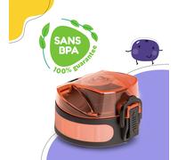 schmatzfatz couvercle de remplacement Hauteur : 4,5 cm Diamètre : 7 cm Sans BPA