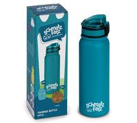 Schmatzfatz Gourde Enfant Isotherme de 550 ml,Bouteille d'Eau Enfant Sport, Gourde Enfant Sans BPA et Anti Fuite pour Boissons Froides et Chaudes, Petite Gourde Enfant Fille Garcon en Acier Inoxydable