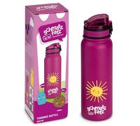 Schmatzfatz Gourde Enfant Isotherme de 550 ml,Bouteille d'Eau Enfant Sport, Gourde Enfant Sans BPA et Anti Fuite pour Boissons Froides et Chaudes, Petite Gourde Enfant Fille Garcon en Acier Inoxydable