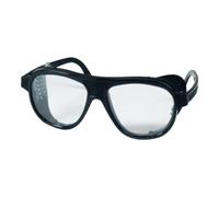 Schmerler Lunettes de protection EN 166 branches noires, verres transparents nylon, plasti Quantité:1
