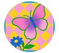 Schmetterling Mit 1000 Teilen Puzzle Insekten Circular Puzzles Geeignet AB 12 Jahren Pädagogisches Für Erwachsene Kinder Buntes Tier Geschenke 1000pcs (67.5x67.5cm)