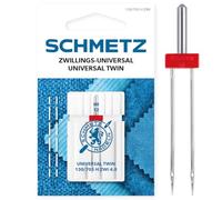 SCHMETZ | 1 Aiguille pour machine à coudre | Double Universal | 130/705 H ZWI 4.0 | Grosseur 4.0/80
