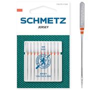 SCHMETZ Aiguilles pour machines à coudre | 10 Aiguilles Jersey | 130/705 H SUK | Grosseur d'aiguille 10x 80/12 | convient pour le jersey, les tricots et la bonneterie