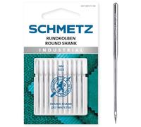 SCHMETZ | 10 Aiguilles pour machines à coudre | Talon Rond | 287 WH/1738 | Grosseur 110/18 | Attention: vérifiez le système d'aiguille recommandé dans le mode d'emploi