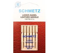 SCHMETZ 5 aiguilles pour machine à coudre en cuir (piston plat) 130/705 H-LL épaisseur 90/14