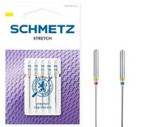 SCHMETZ | 5 Aiguilles pour machines à coudre | Stretch | 130/705 H-S | Grosseur 75/11-90/14