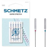 SCHMETZ | 5 Aiguilles pour machines à coudre | Super Stretch | HAX1 SP | Grosseur 75/11-90/14