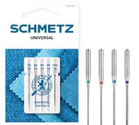 SCHMETZ | 5 Aiguilles pour machines à coudre | Universal | 130/705 H | Grosseur 70/10-100/16