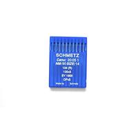 SCHMETZ - Aiguilles industrielles pour machine à coudre CANU 20 / 1 / 134R / SY‿1955 / DPx5 - Taille 90/14