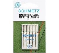 Schmetz aiguilles pour machine à coudre, topstitch, taille 80, 5 aiguilles par paquet G
