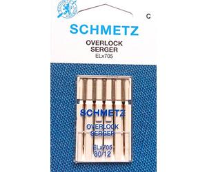 Schmetz ELx705 Aiguilles de surjeteuse pour machine à coudre Taille 80/12