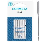 Schmetz Hlx5 Aiguilles de matelassage professionnelles haute vitesse, Size 100 16