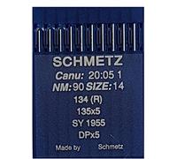 Schmetz Lot de 10 aiguilles 134 R, d'épaisseur 90