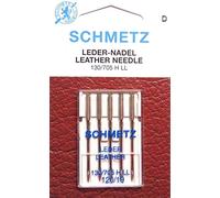 Schmetz Lot de 5 aiguilles universelles pour machine à coudre - 130/705H-LL - Épaisseur : 120 mm