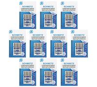 Schmetz Lot de 50 aiguilles pour machine à coudre antiadhésives Taille 80/12