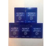 SCHMETZ Lot de 50 aiguilles pour machine à coudre Taille 14 16 18 20 22 135 x 17 DPx17