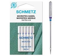 SCHMETZ Microtex Lot de 5 aiguilles pour machine 90/14