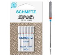 Schmetz Suk Lot de 5 aiguilles pour machine à coudre Jersey 130 x 705H Taille 90/14