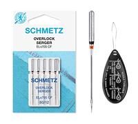 Schmetz Surjeteuse / Surjeteuse ELx705 CF (finition chromée) Aiguilles pour machine à coudre Taille 80/12
