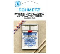 Schmetz Universal TWIN Needle Range (Packs of 1) - Various Sizes (80 4.0mm Gap) by Schmetz