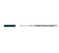 Schmidt 4889 Recharge pressurisée pour Fisher Space Pen SPR4, encre noire, taille moyenne x1