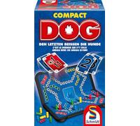 Schmidt-Spiele Jeu Dog Compact 49216 – jeu de voyage, tactique et familial