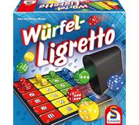 Schmidt-Spiele – Jeu de plateau – Ligretto de dés 49611 – Coloré