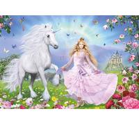 Schmidt-Spiele Puzzle enfant La princesse des licornes 100 pièces Mixte Dès 6 ans