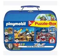 Schmidt - 55599 - puzzle - playmobil - coffret de puzzles 2x60 - 2x100 pièces multicolore G