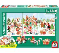 Schmidt 55658 Enfin Noël Puzzle 3 x 48 pièces