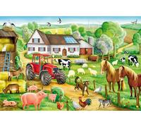 Schmidt - 56003 - Puzzle Classique - La Joyeuse Ferme - 100 Pièces