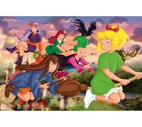 Schmidt 56542 Bibi Blocksberg, Witch Race, Puzzle pour Enfants de 150 pièces