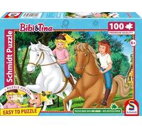Schmidt 56543 Bibi & Tina, Balade d'été, Puzzle de 100 pièces