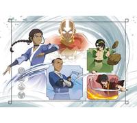Schmidt Spiele 56555 Avatar, Les Quatre Éléments, Puzzle pour Enfants de 150 pièces en Carton d'herbe