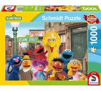 Schmidt 57574 Sesame Street, Une réunion avec de Bons Vieux Amis, Puzzle de 1000 pièces