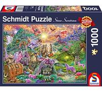 SCHMIDT Puzzle Le royaume enchanté des dragons 1000 pièces