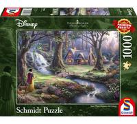 Schmidt 59485 Disney Blanche-Neige Thomas Kinkade Puzzle 1000 pièces